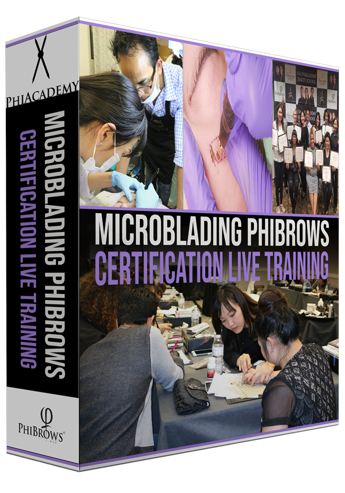 Microblading Phibrows Certification Live Training